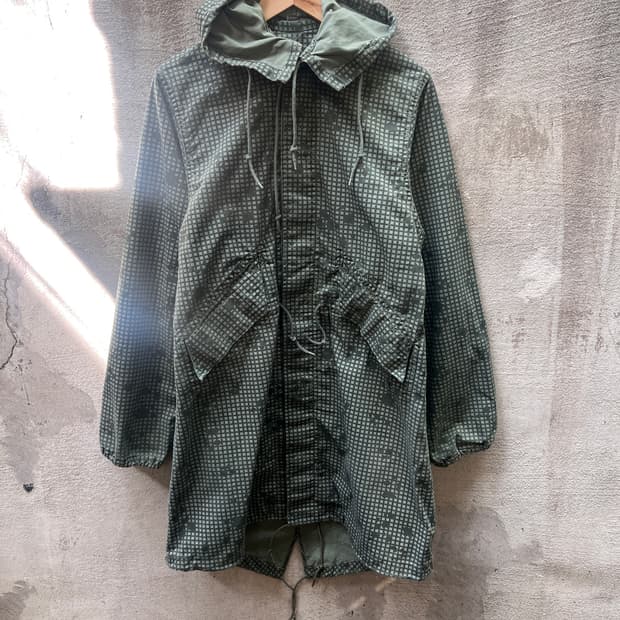 80‘s US Army 데저트 나이트 카모 피쉬테일 파카