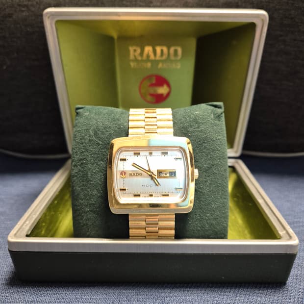 (레어민트) RADO NCC101 빈티지 오토매틱 시계