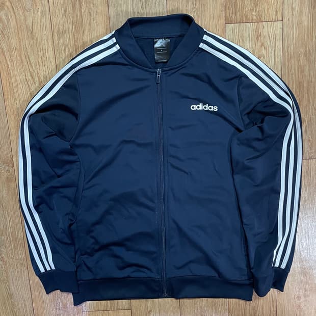 아디다스 스펠 네이비 트랙탑 져지 L 자켓 트레이닝 집업