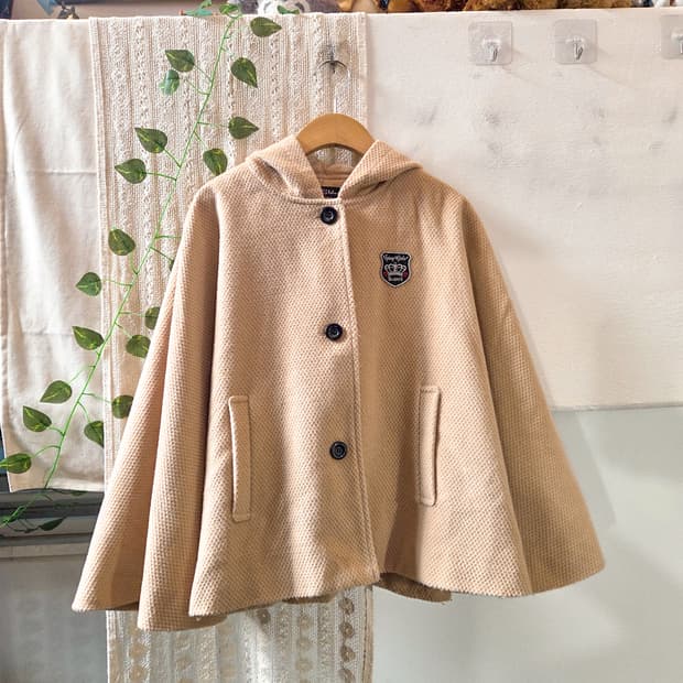 후드 케이프 코트