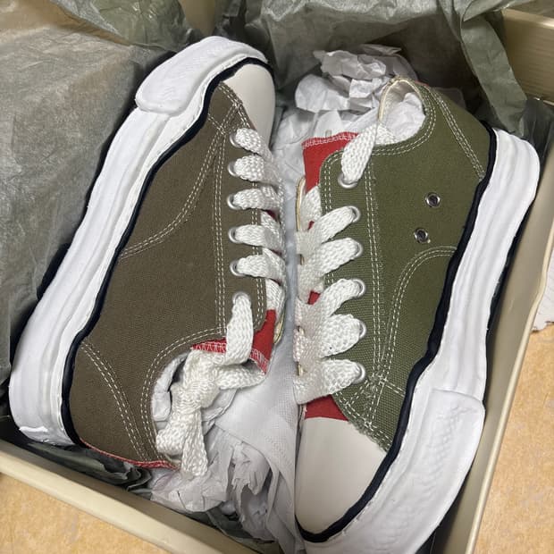 나이젤 카본 미하라 야스히로 오렌지 그린 로우 og