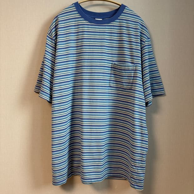 카키스 보더 S/S 티셔츠 2