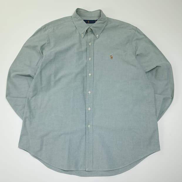 CL456 2XL 폴로 00s 코튼 멀티포니 세이지그린 셔츠 남방