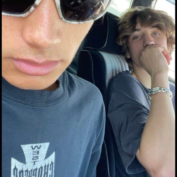 빈티지 웨스트 코스트 차퍼스 티셔츠