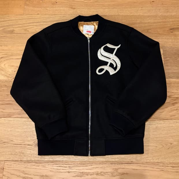 16AW 슈프림 올드잉글리쉬 바시티