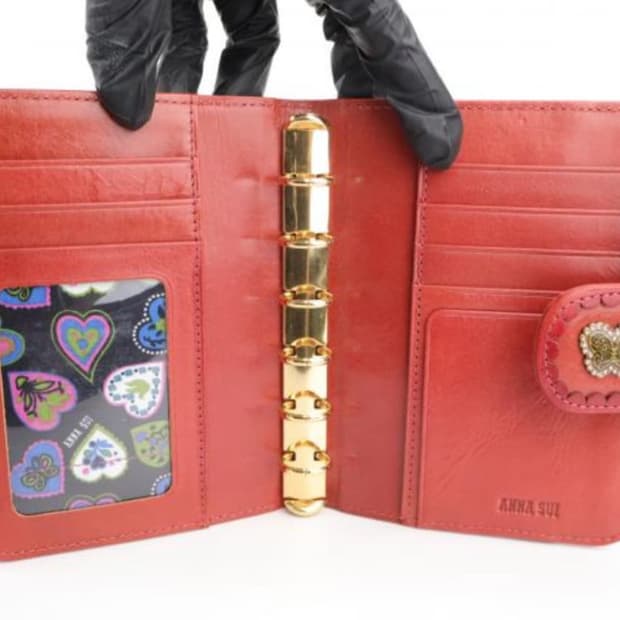 빈티지 안나수이 반지갑 • 다이어리