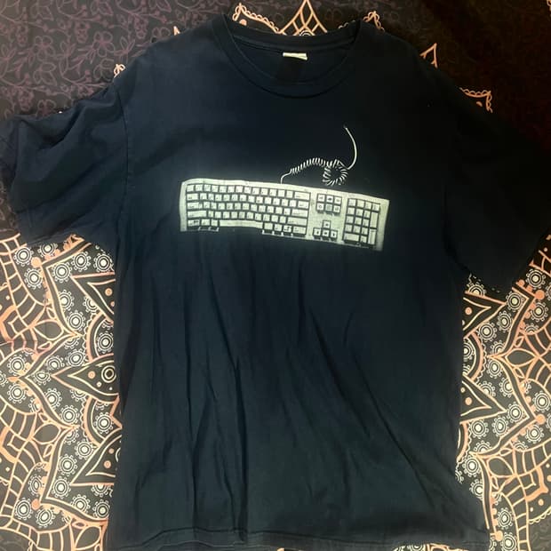 슈프림 19ss 키보드 반팔티셔츠