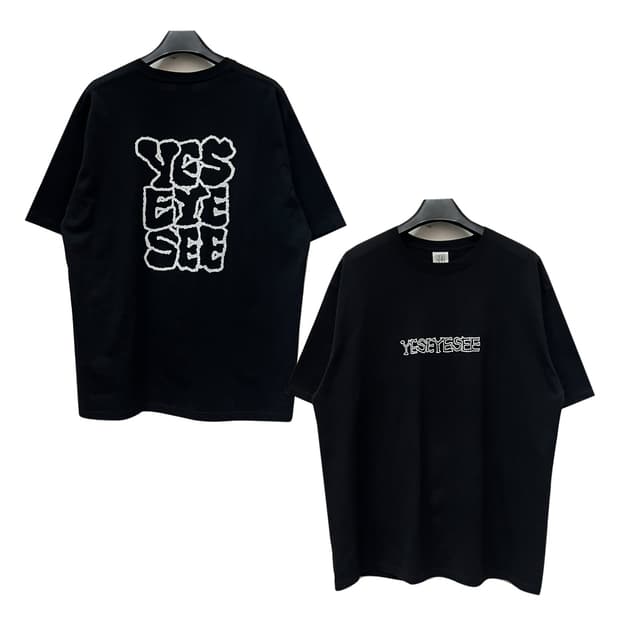 예스아이씨 Y.E.S 로고 반팔티 XL