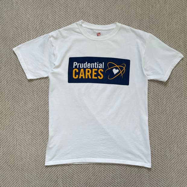 빈티지 Hanes Prudential Cares 반팔티셔츠 