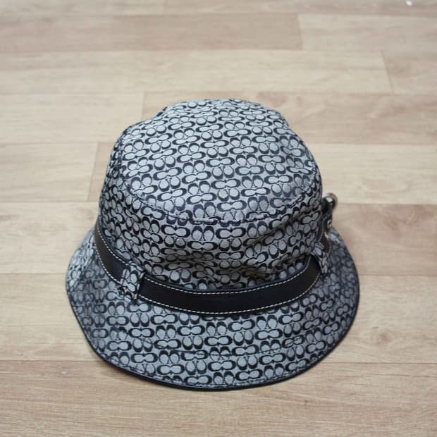 H-1031/코치 정품 여성용 버킷햇 벙거지 S