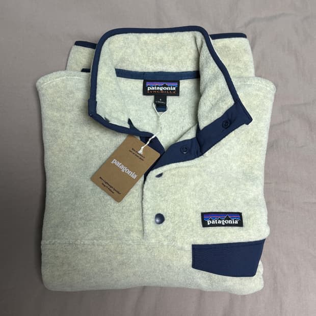 (새상품) 파타고니아 신칠라 라이트웨이트 맨즈 S 오트밀헤더