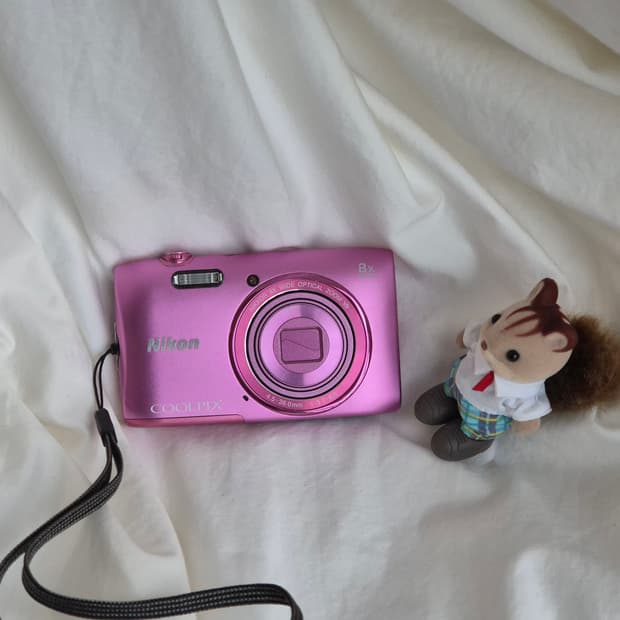 윈터 픽🌸 Nikon COOLPIX S3600 핫핑크💗
