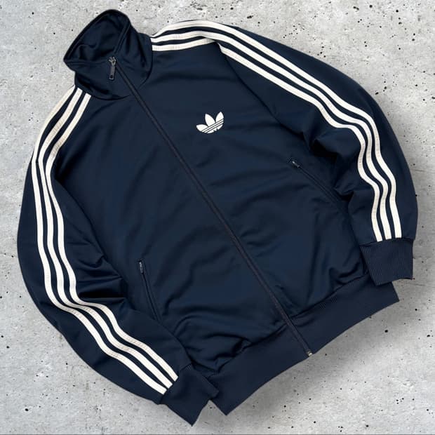 [95] 08s 아디다스 파이어버드 삼선 트랙탑 네이비 져지 C44