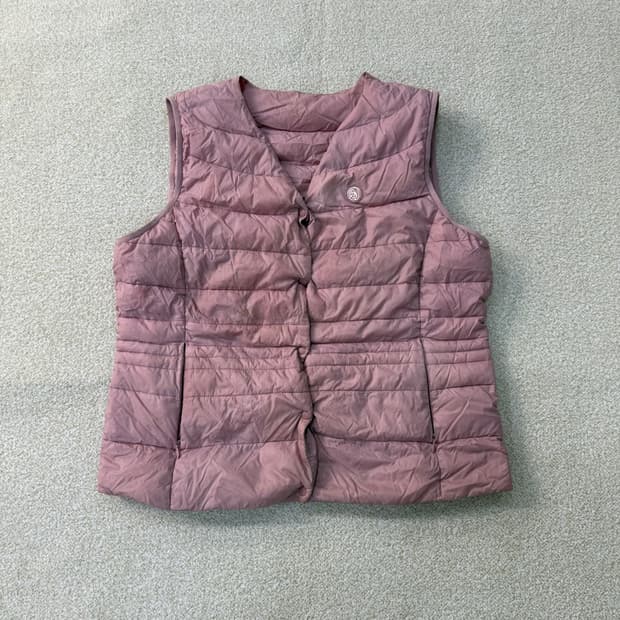 105 마코 여성 구스다운 패딩 조끼0204T1