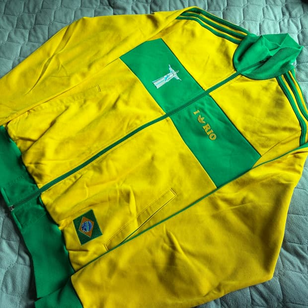 아디다스 브라질 트랙탑 져지