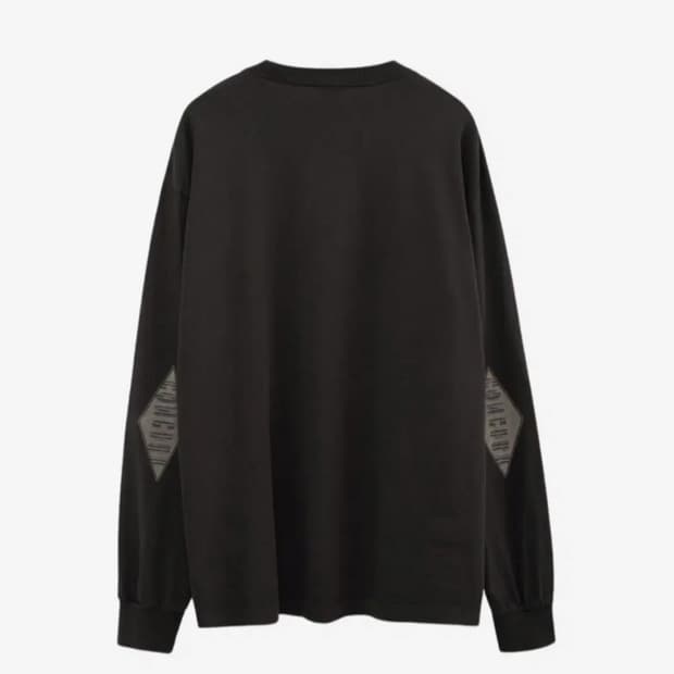 [3] 폴리테루 엘보우 콩코드 롱슬리브 다크 브라운