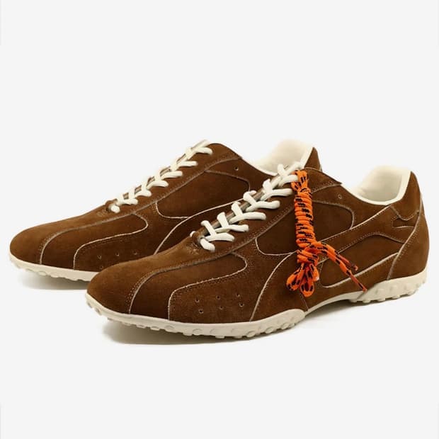 야세 스파이드 스웨이드 스니커즈 브라운 260