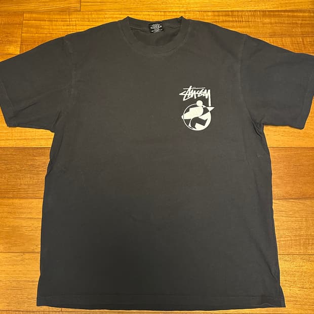 스투시 아워레가시 서프맨2 티셔츠 L