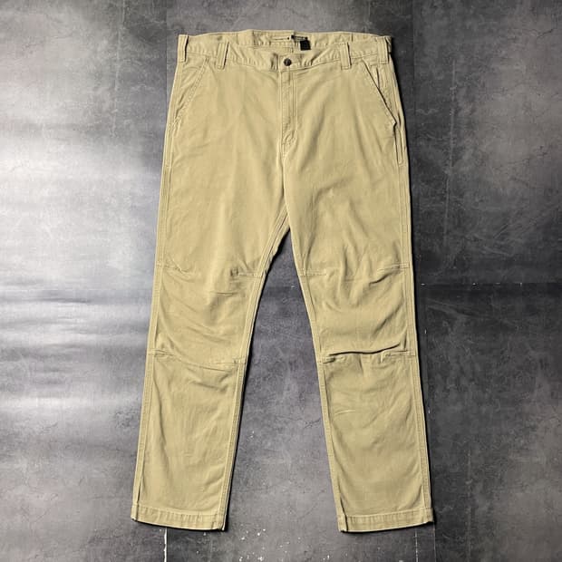 CARHARTT 칼하트 빈티지 베이지 스트레이트핏 워크 팬츠 A01016