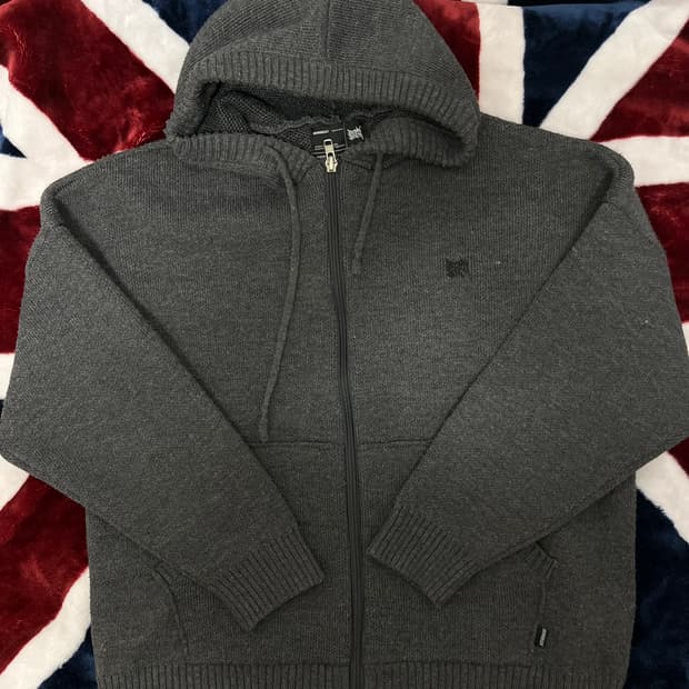 브라운브레스 니트 후드집업 95