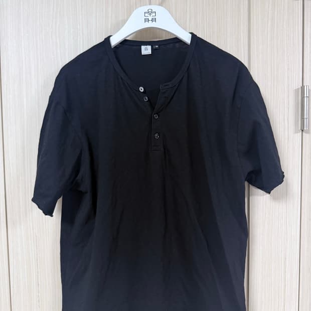 [3]폴리테루 26ss 헨리넥 블랙