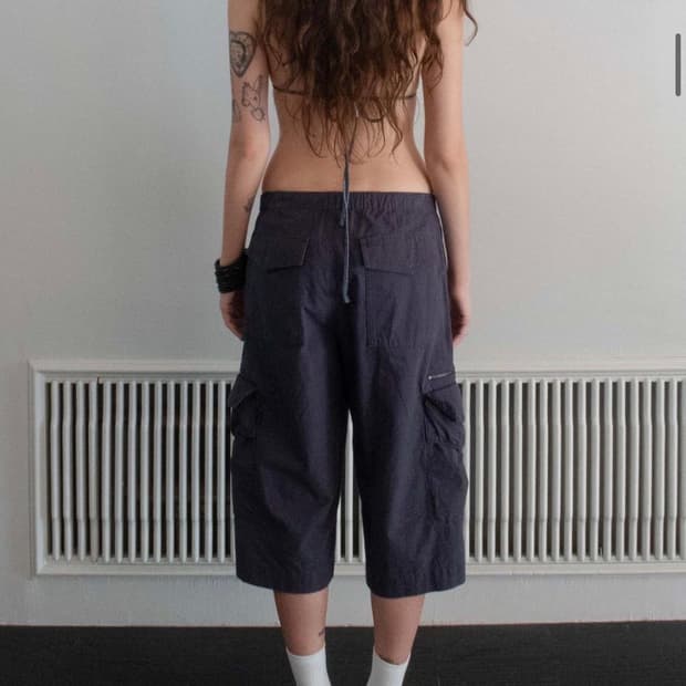 스컬프터 버뮤다 팬츠 Bermuda Utility Pants Navy