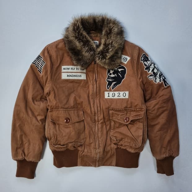 더매드니스 퍼 봄버자켓 