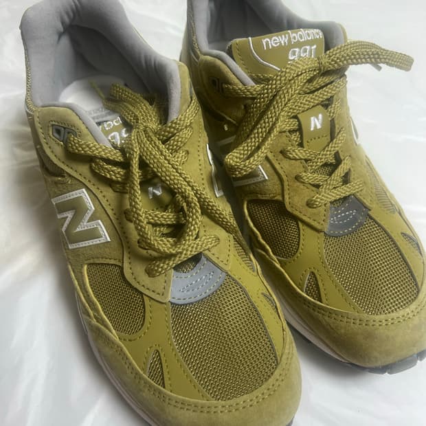 뉴발란스991 uk 메이드 그린모스 M991GGW 260