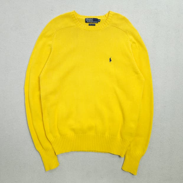 90s 폴로 랄프 로렌 코튼 니트 90