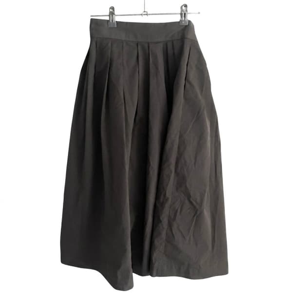 vintage brown long skirt 카키 브라운 롱 스커트