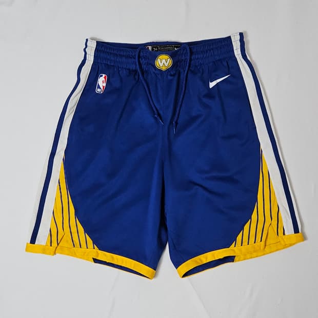 나이키 NBA 골든스테이트 워리어스 농구쇼츠 반바지 숏팬츠 유니폼 M