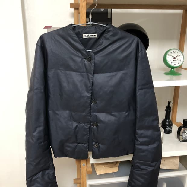 질샌더 구스다운 패딩자켓