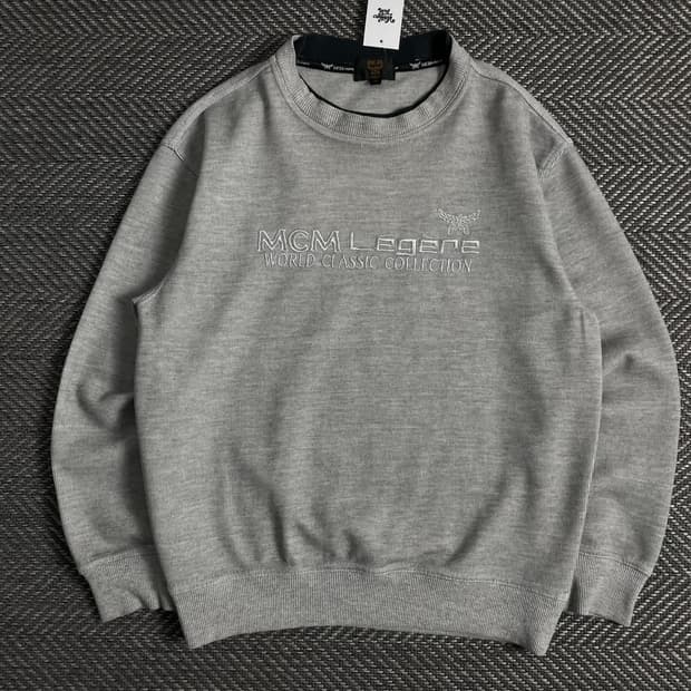 90s MCM 빅로고 아카이브 맨투맨o 3638