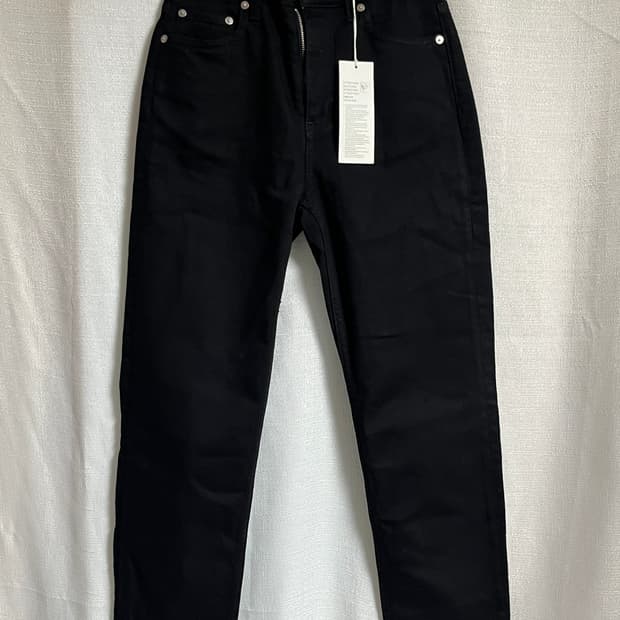 새상품 아르켓 코튼 크롭 배기핏 팬츠 25