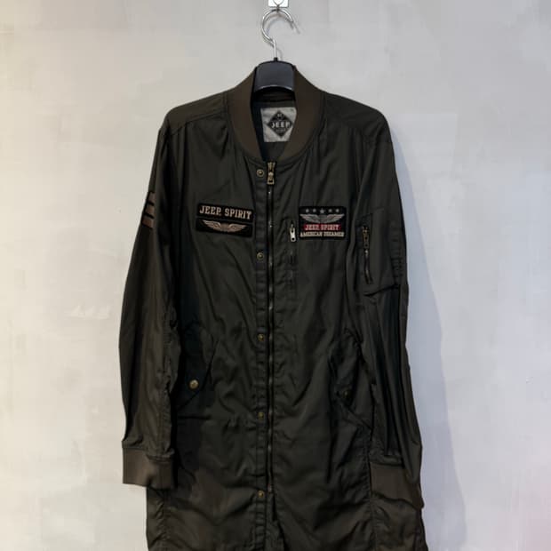 Jeep 카키 야상자켓