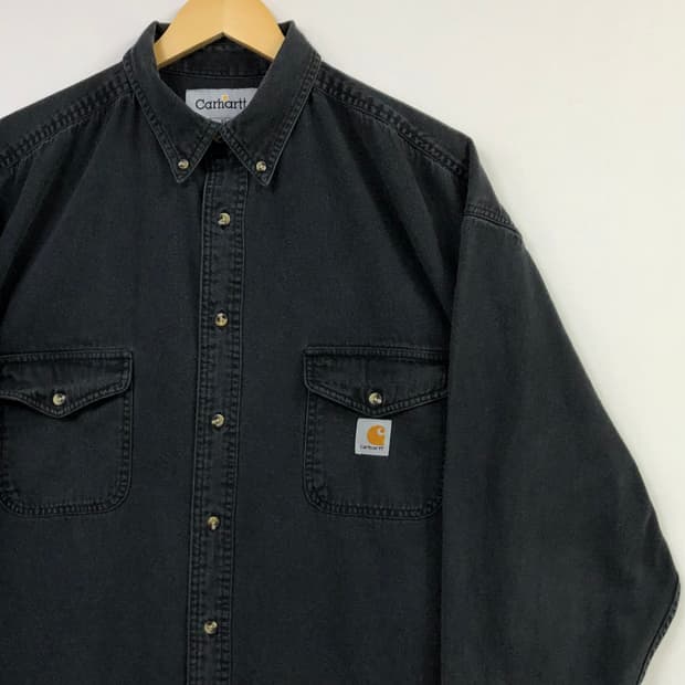 Xxl 칼하트 블랙데님 셔츠