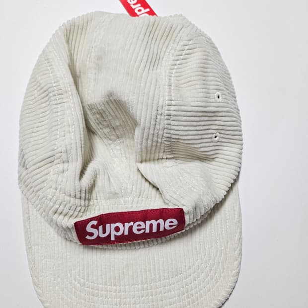 슈프림 코듀로이 캠프캡