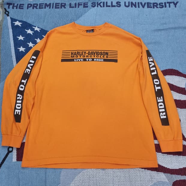 할리데이비슨 빈티지 티셔츠 (HARLEY-DAVIDSON)