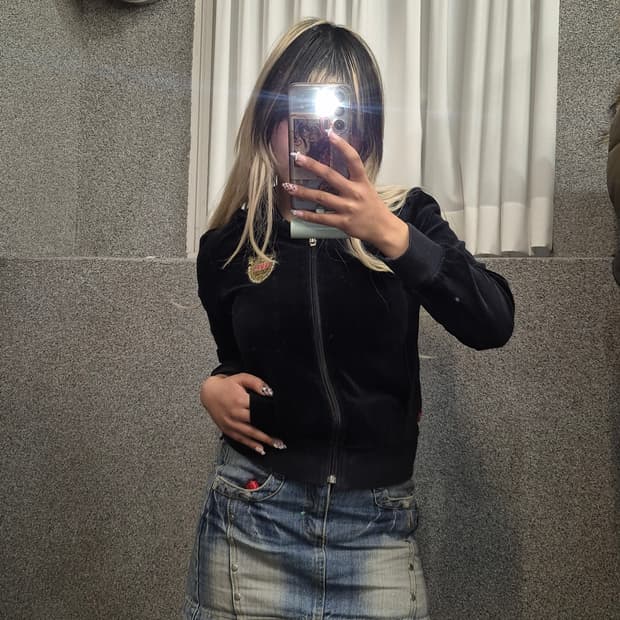 LEVI'S REDTAB VELVET HOODIE ZIPUP 