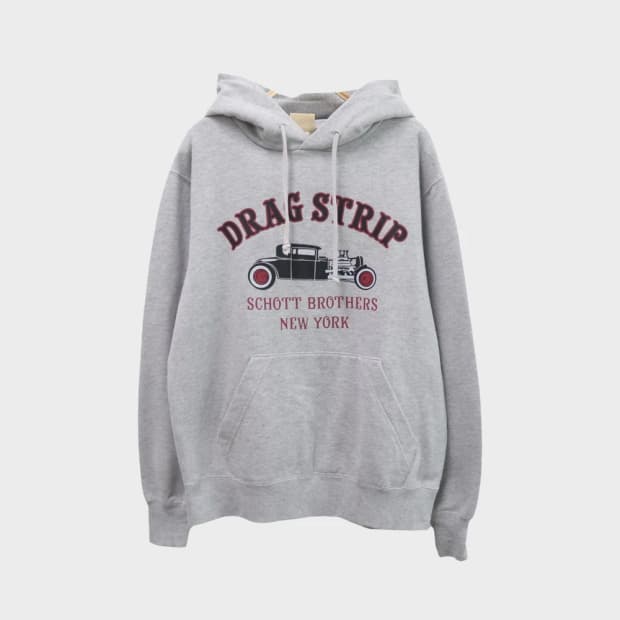 쇼트 Y2K 프린팅 후드티 58448