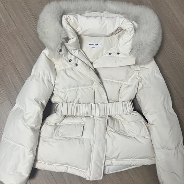 나이스클랍 벨트패딩