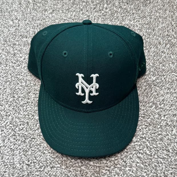 KITH 뉴에라 로우프로파일 뉴욕 메츠 7 3/4 볼캡 모자