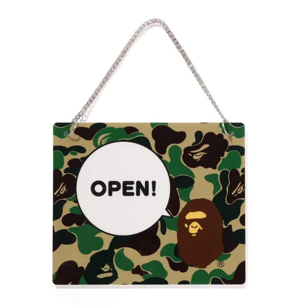 [OS] 베이프 ABC 카모 오픈 클로즈드 플레이트