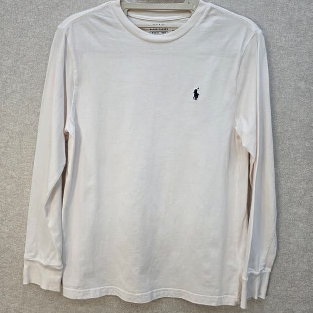 폴로 랄프로렌 긴팔 티셔츠 M (10-12) / 150/ 여성 xs~s