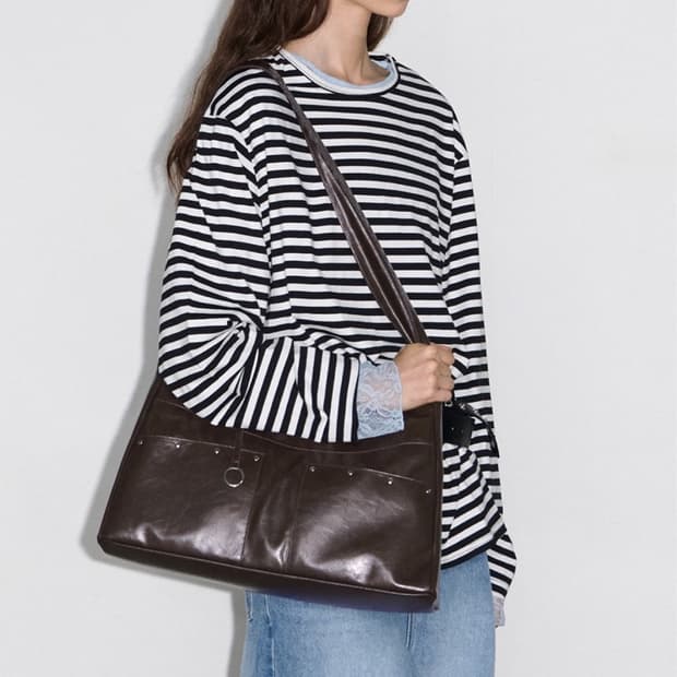 페넥 BASH SLOUCHY BAG 브라운, 미사용 새상품
