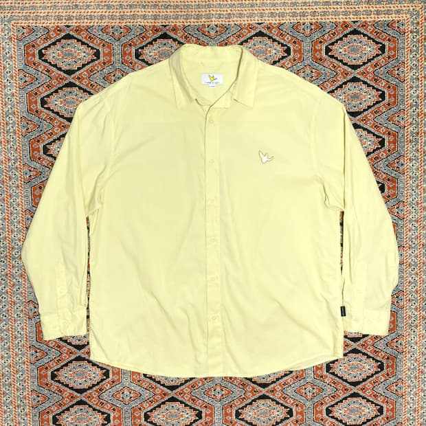 마크곤잘레스 라이트 옐로우 코튼 셔츠 남성XL