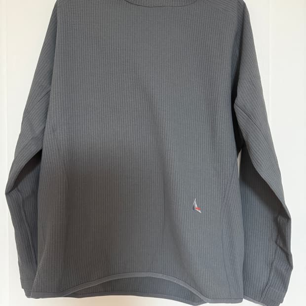 로아 하이킹 그리드 후드 그레이