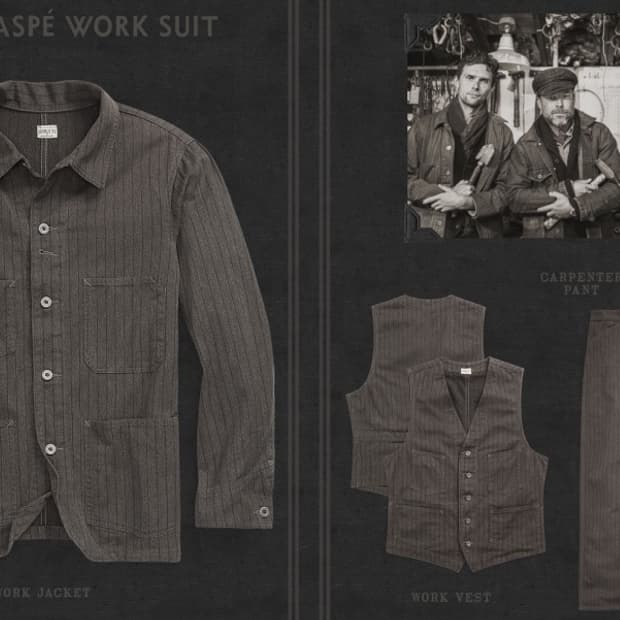 RRL 더블알엘 3피스 재스페이 워크 수트 (자켓 M / 베스트 M / 