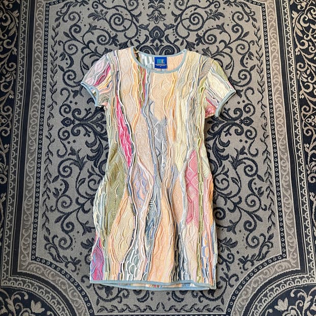 M 림노스 케이블 니트 원피스/W2641