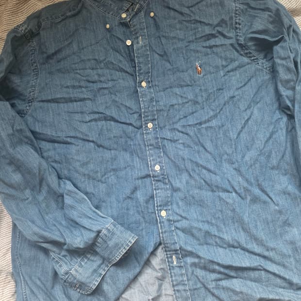 폴로 랄프로렌 데님 셔츠